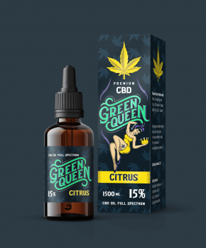 Green Queen CBD Oil - Citrus