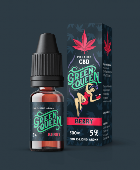 Green Queen CBD Liquid - Berry